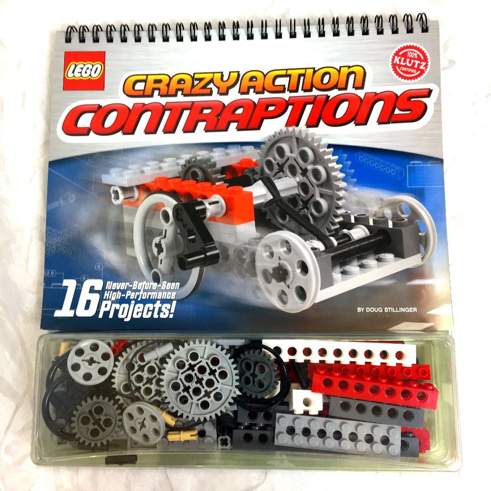 Klutz Lego Building Kit Crazy action contraptions